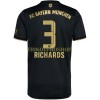 Original Fußballtrikot FC Bayern München Omar Richards 3 Auswärtstrikot 2021-22 Für Herren